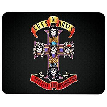 Guns and Roses Appetite for Destruction Logo - Amazon.com : Guns N Roses Appetite for Destruction Non-Slip Rubber ...