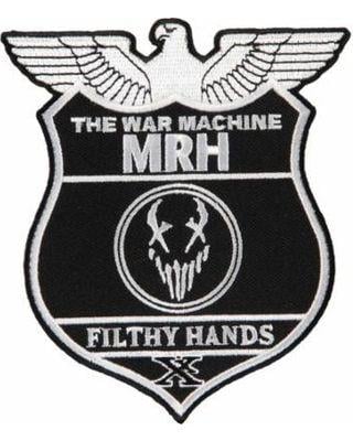 Mushroomhead Logo - New Savings on Mushroomhead Men's White War Machine Embroidered ...