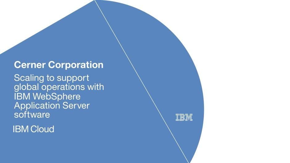 Cerner Corporation Logo - Cerner Corporation scales to support global operations with IBM ...