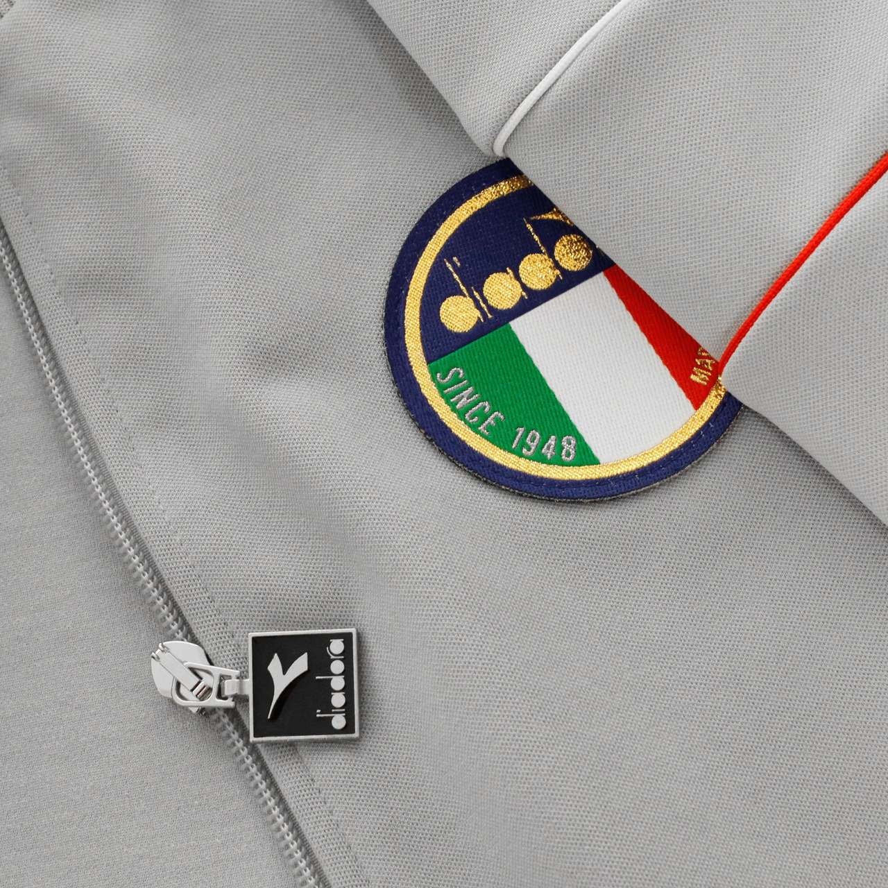 Diadora 80s Logo - Diadora 80s ITA Track Jacket - High Rise | Retro | Football shirt blog
