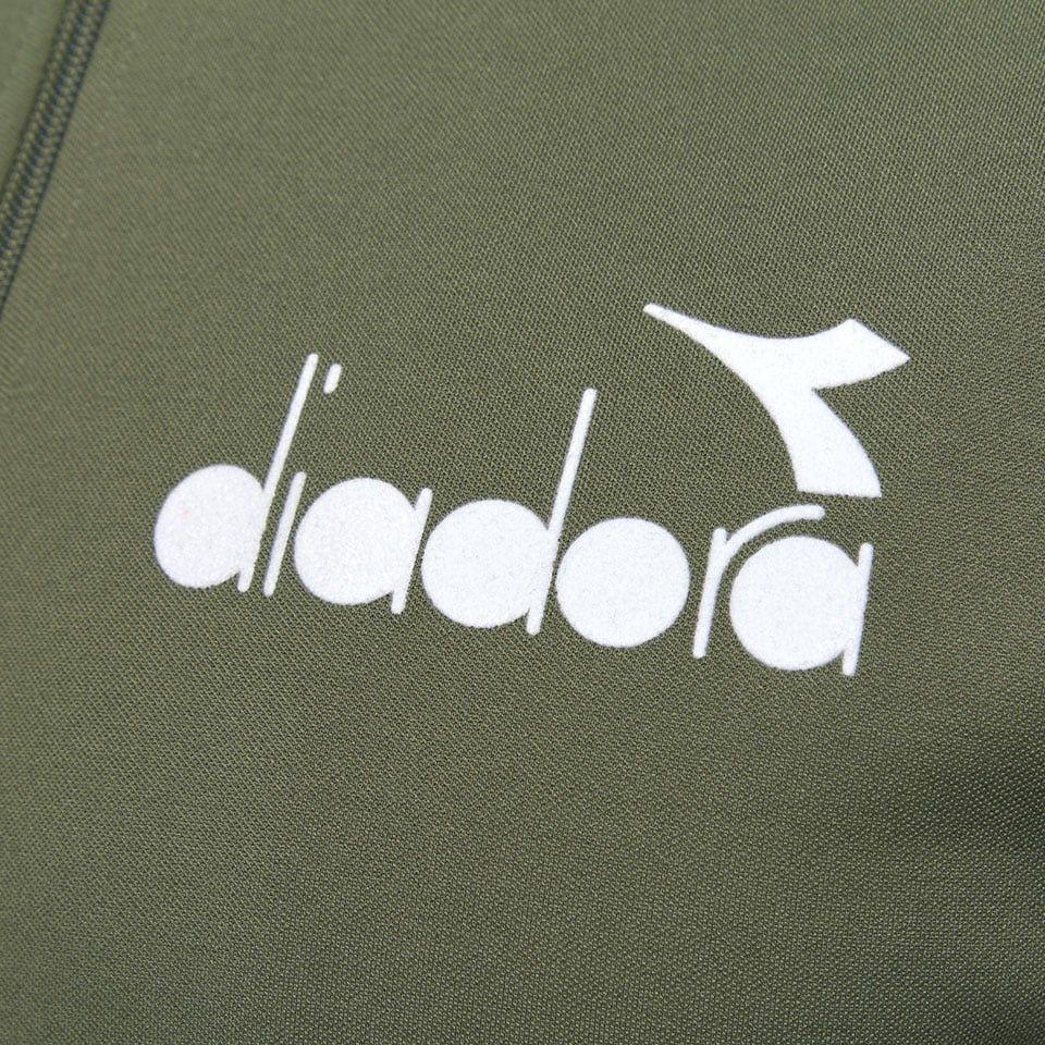 Diadora 80s Logo - Mens Clothing - Diadora 80s Jacket - Green Mushroom - 171211-C6661