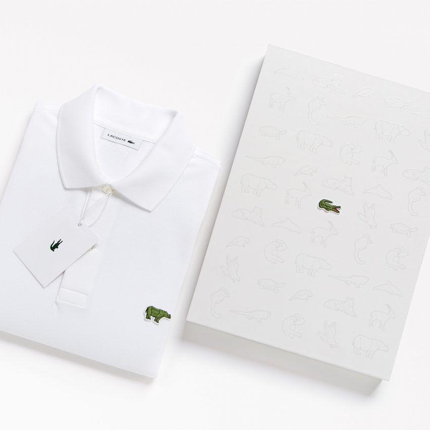 French Crocodile Logo - Lacoste crocodile logo replaced by endangered species