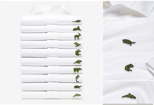 French Crocodile Logo - Lacoste Replaces Trade Mark Crocodile Logo With Endangered Species ...