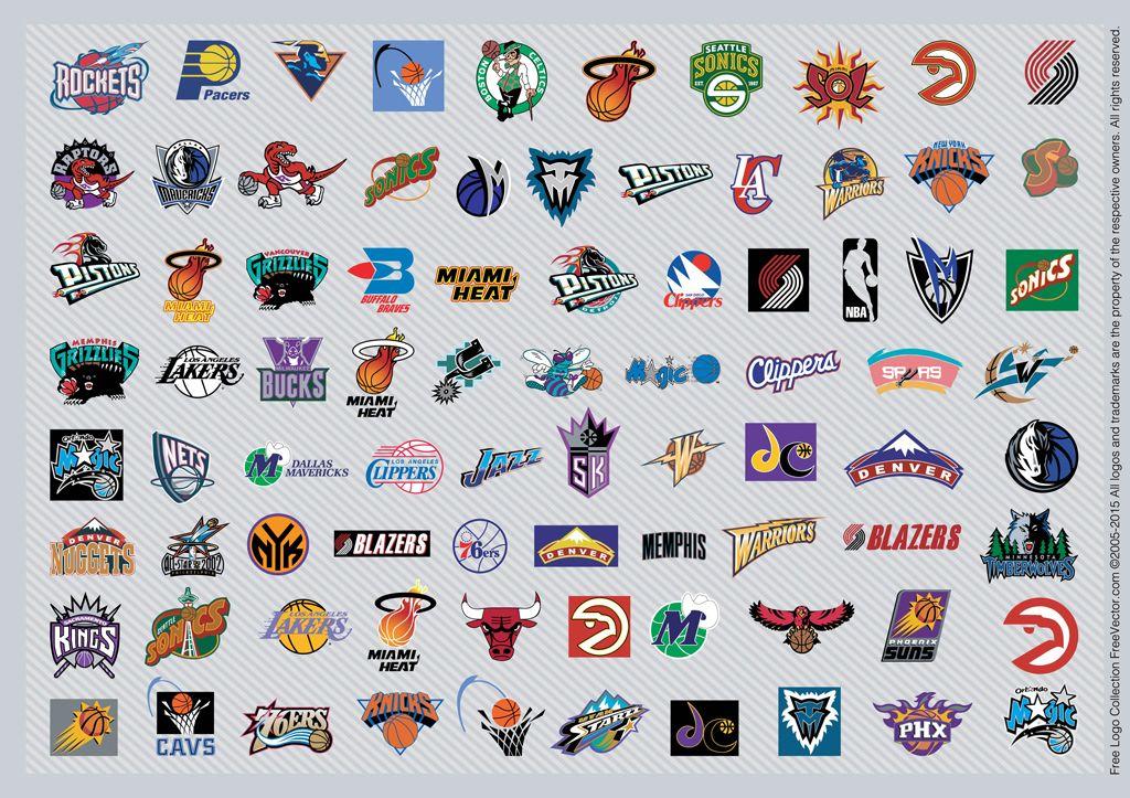 Cool Basketball Team Logo - FreeVector.com NBA Logos