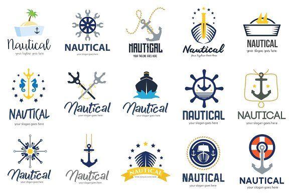 Nautical Logo - Nautical Logo Templates ~ Logo Templates ~ Creative Market