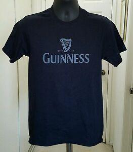 Classic Harp Beer Logo - Brand New Guinness Brewery Men's Black T Shirt Beer Classic Harp