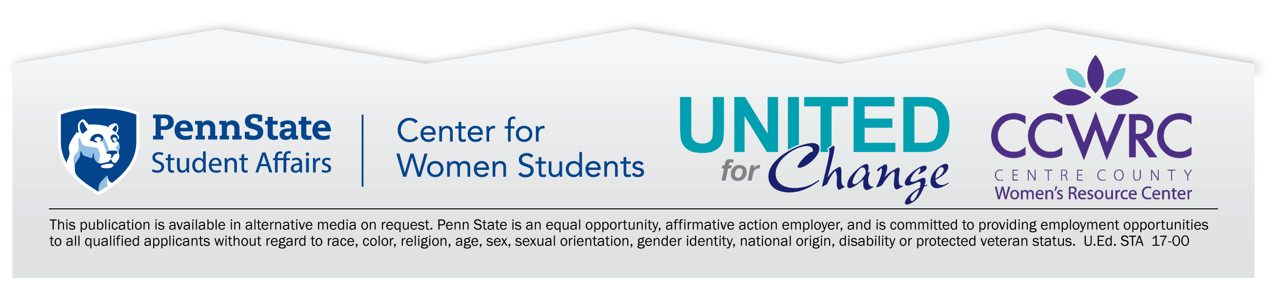 Multi Color U Logo - Visual Identity. Penn State Student Affairs