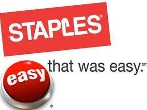 That Was Easy Staples Logo - Staples Kicks Off Tech D Out Sweepstakes, Teams With Tech Guru To