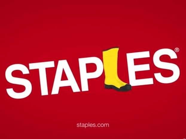 That Was Easy Staples Logo - Staples Axes 'That Was Easy' Slogan