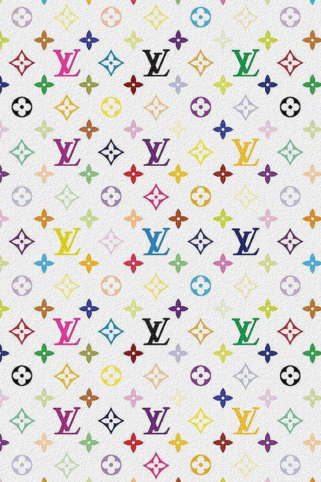 Multicolor Louis Vuitton Logo - Louis Vuitton Multicolor Wallpaper | LV | Louis vuitton background ...