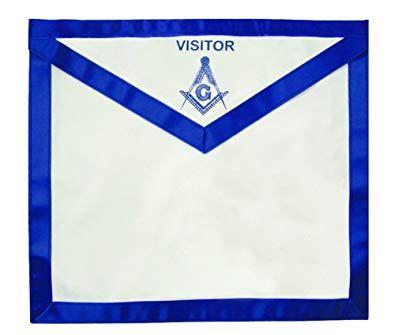 White and Blue Square Logo - Amazon.com: Masonic Visitor - Blue Lodge White and Blue Duck Cloth ...