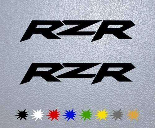 RZR Logo - Polaris RZR Logo Sticker – VanyStickers