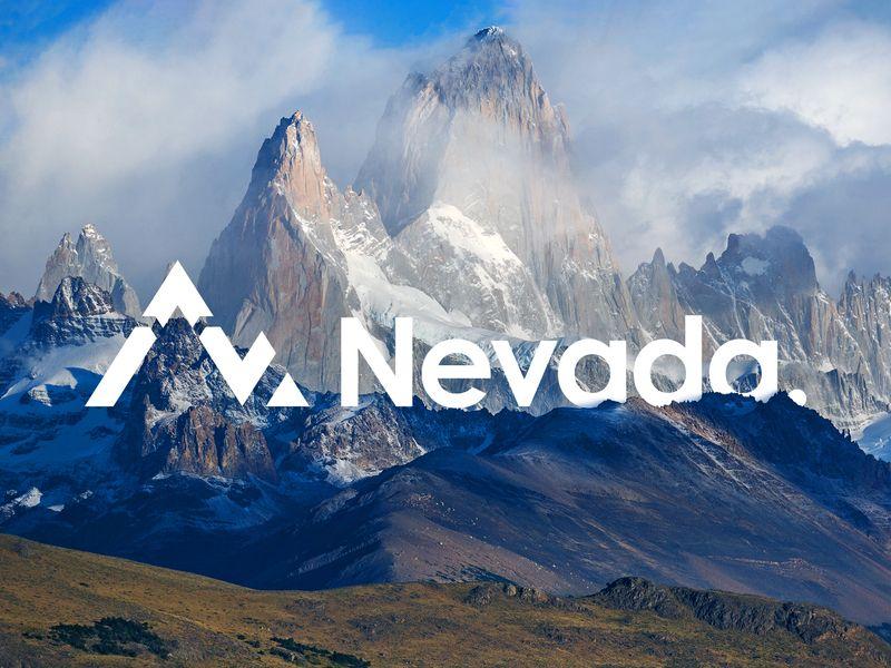 Nevada Mountain Logo - Logo Nevada
