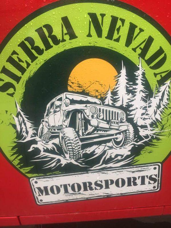 Nevada Mountain Logo - Mountain House Sierra Nevada Motorsports logo cu on jeep by KF |