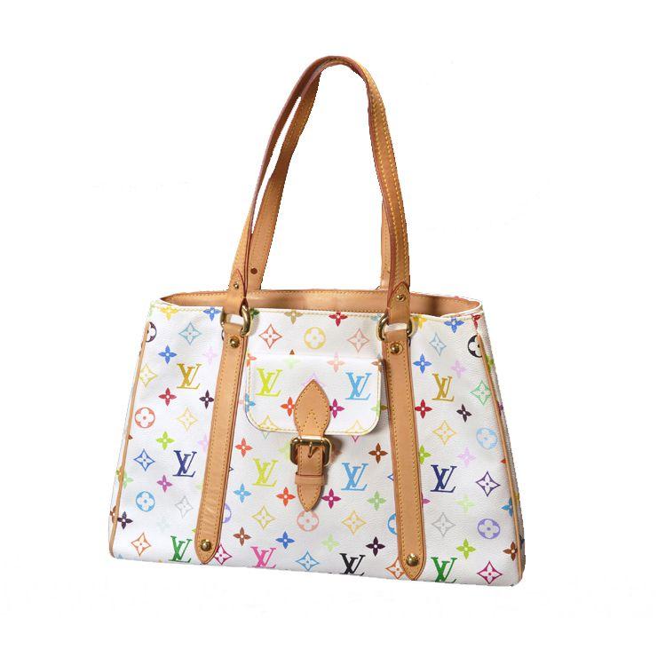 Multicolor Louis Vuitton Logo - Smile Group: Louis Vuitton multicolor Aurelia MM M40094 white Louis ...