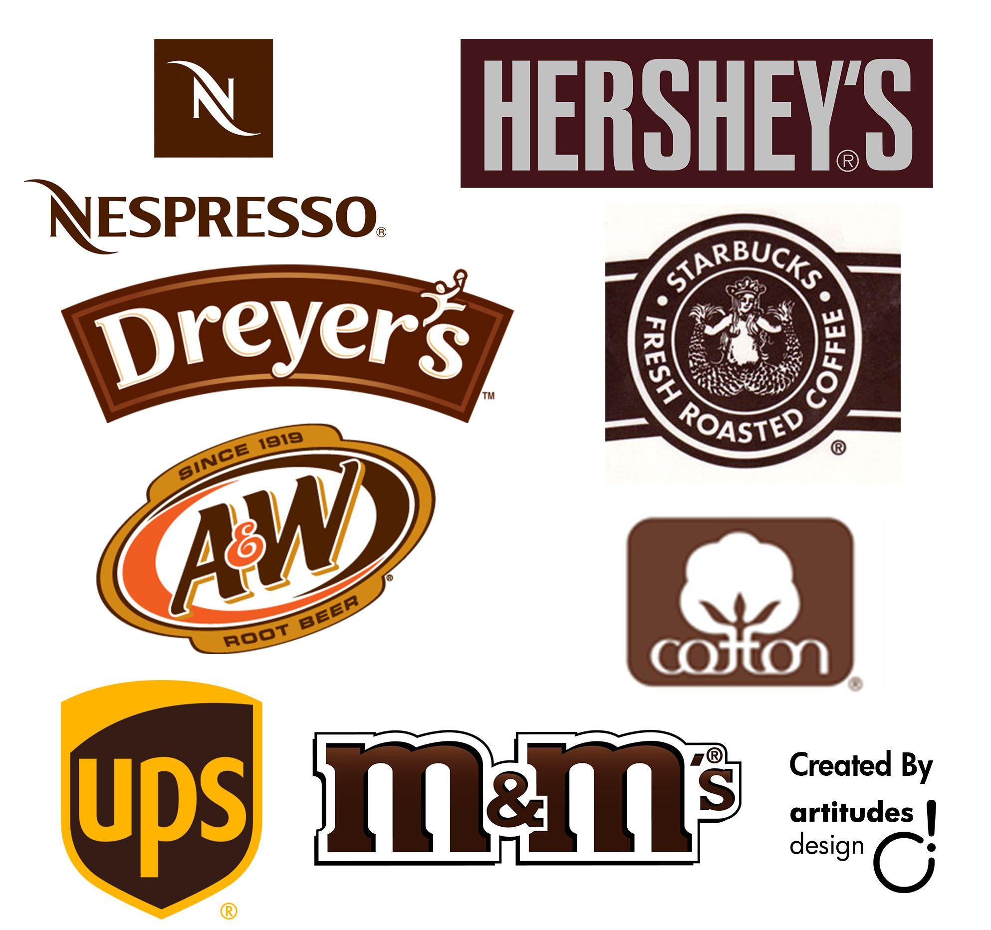 Brown Company Logo - Brown in Marketing - Color Psychology - Artitudes Design