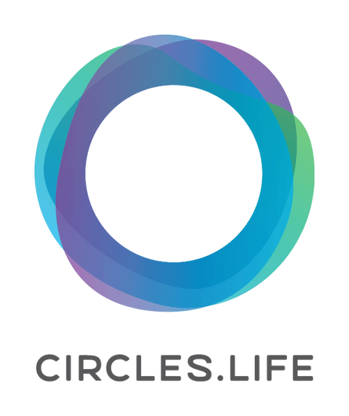 4 Green Circles Logo - Circles Logo Png Image