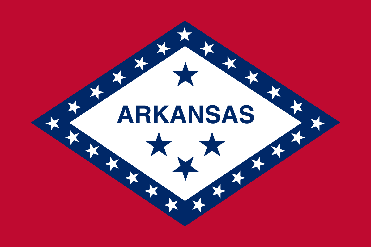 Arkansas Diamond Logo - Flag of Arkansas