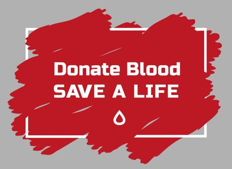 Donate Blood Save Life Logo - GIVE BLOOD SAVE LIFE – Zanoor Foundation
