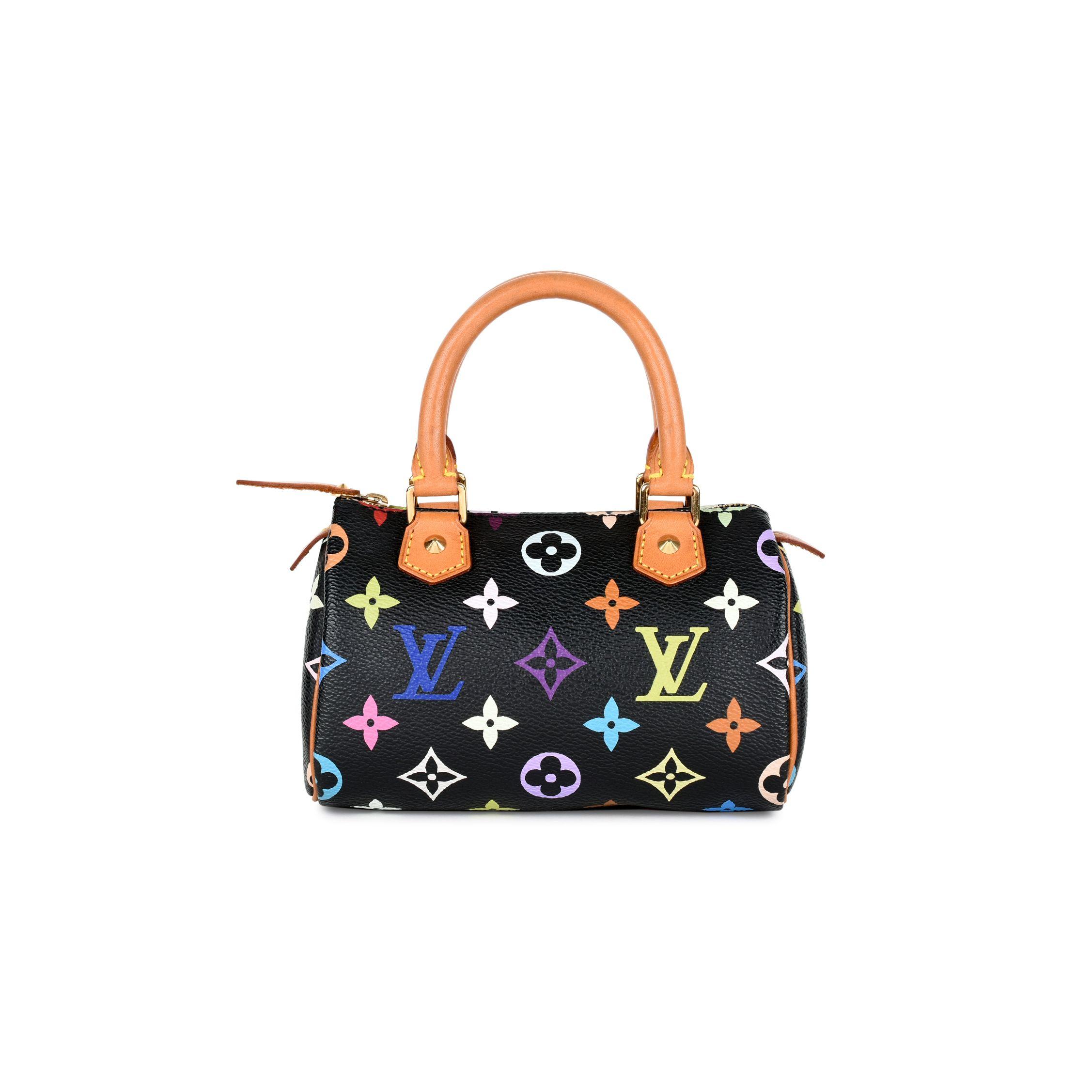 Multicolor Louis Vuitton Logo - Authentic Pre Owned Louis Vuitton Multicolore Mini Sac HL Speedy ...