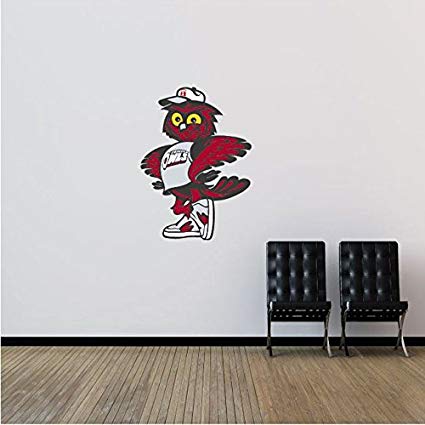 College Owl Logo - Temple Owls NCAA USA Owl Logo College Sport Art Wall Decor Sticker ...