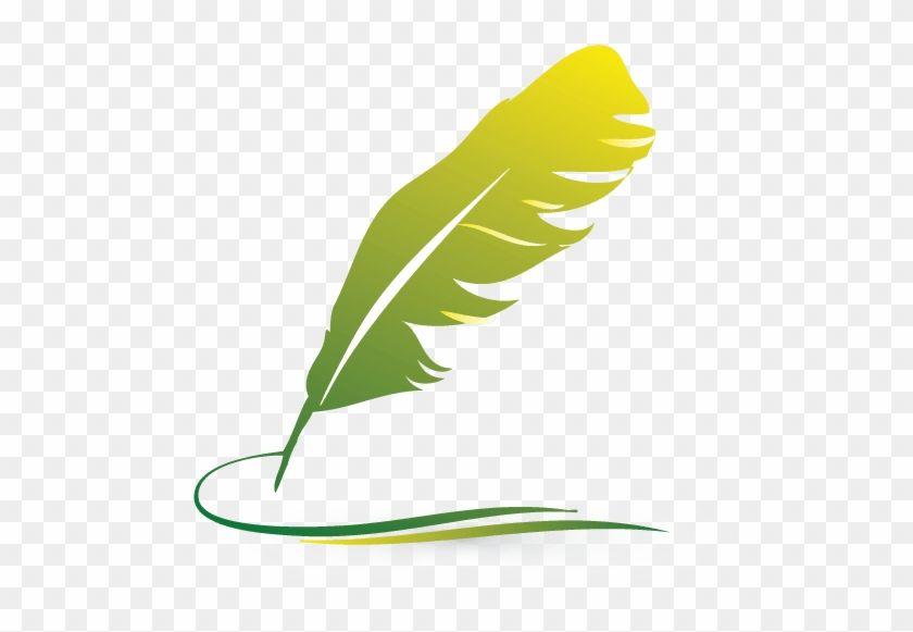 Feather Quill Logo - Fountain Pen Quill Logo Bic - Feather Ink Pen Logo - Free ...