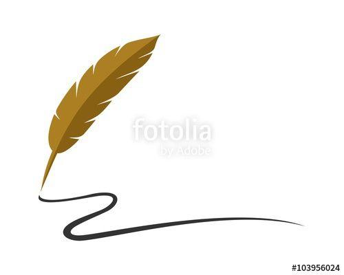 Quill Pen Logo - Feather Pen Logo 4