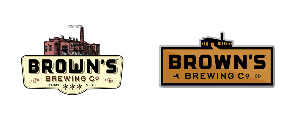 Brown N Logo - Brand New: New Logo, Identity, and Packaging for Brown's Brewing ...