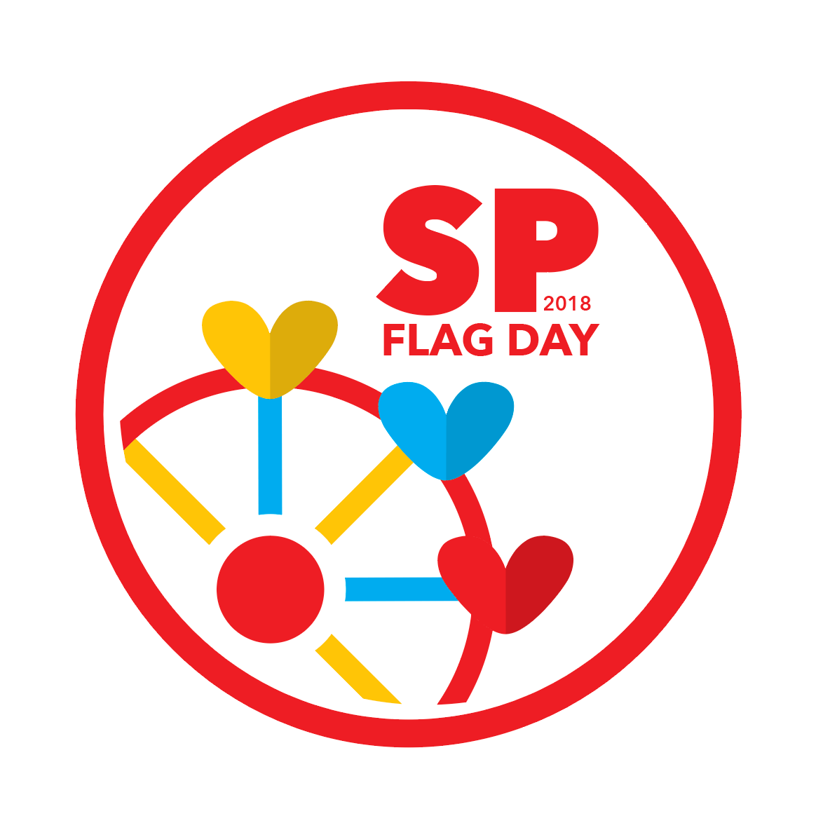 Red Sp Logo - SP FLAG DAY 2018; Logo Design on Behance