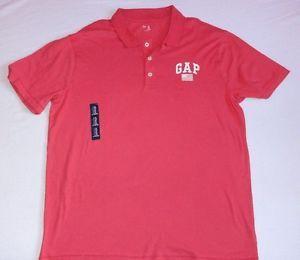Red Polo Logo - NEW GAP 1969 RED POLO SHIRT LOGO X-LARGE XL SIZE MENS AUTH | eBay