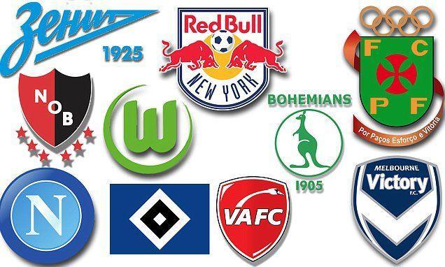 Old Crest Volkswagen Logo - Wolfsburg's ugly badge and the 10 worst club crest in football ...