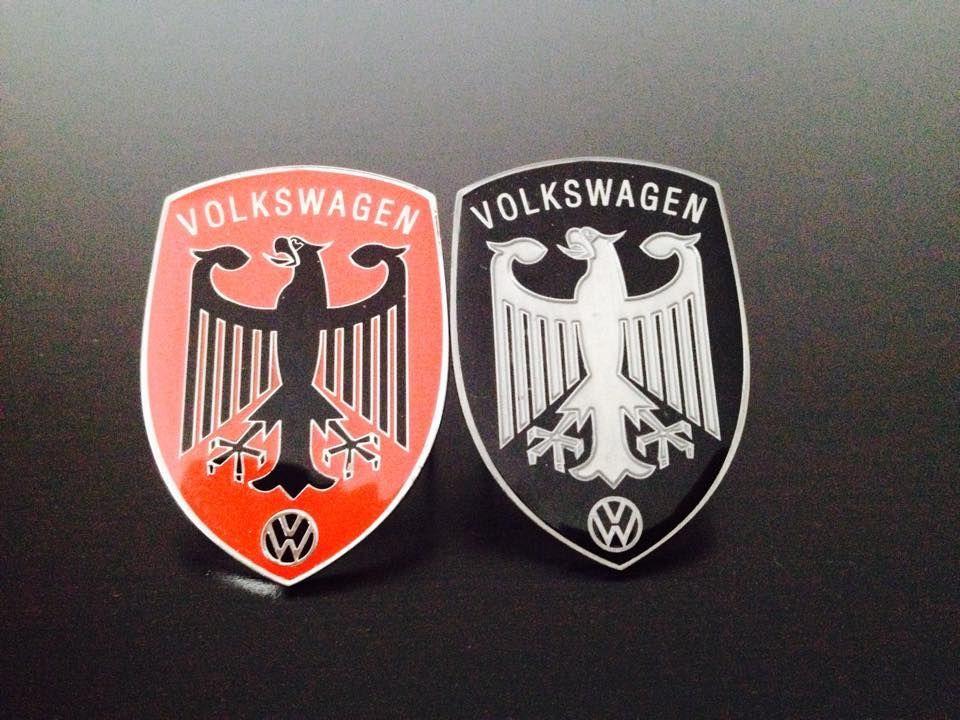 Vintage German VW Logo - Bonnet eagle volkswagen emblem | petrolhead | Volkswagen, Vw beetles ...