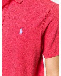 Red Polo Logo - Polo Ralph Lauren Logo Polo Shirt, £83 | farfetch.com | Lookastic UK