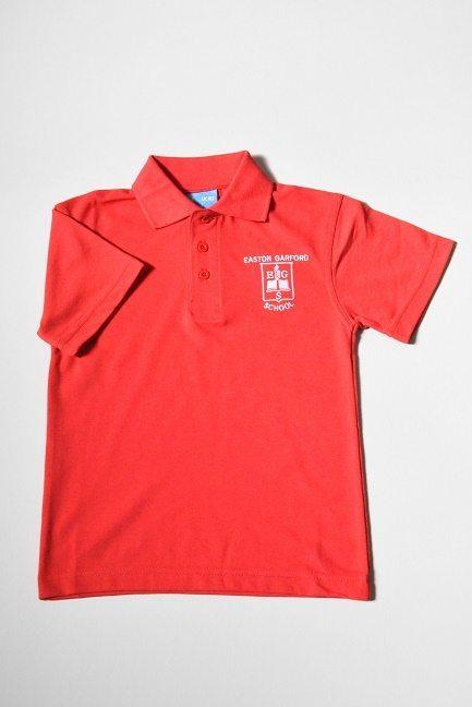 Red Polo Logo - Red Polo Shirt with Logo - Cool Cats ClothingCool Cats Clothing