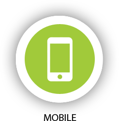 Green Mobile Logo - What is the Difference Between Mobile Application and Mobile