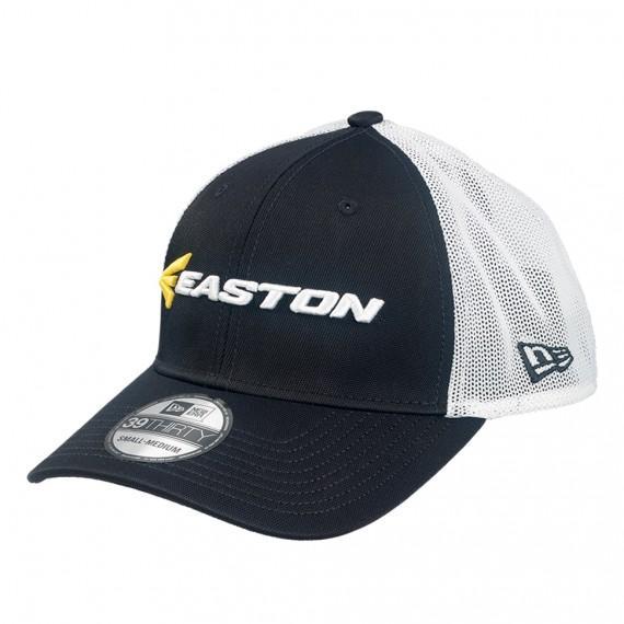Black Easton Baseball Logo - Easton M7 Linear Logo New Era Flex Fit Hat: A167906 – Diamond Sport Gear