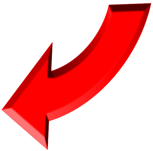 Red and Blue Arrows Pointing Down Logo - Pointing Arrows Windows Clipart