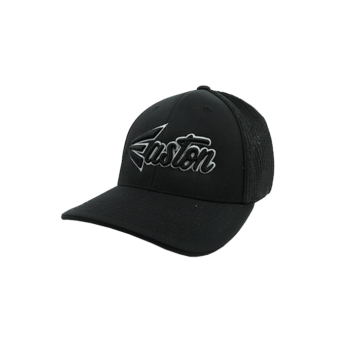 Black Easton Baseball Logo - Easton Hat by Pacific (404M) All Black/Grey/Black Script - Kelly's ...