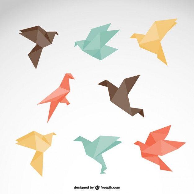 Origami Bird Logo - Origami Bird Vectors, Photo and PSD files