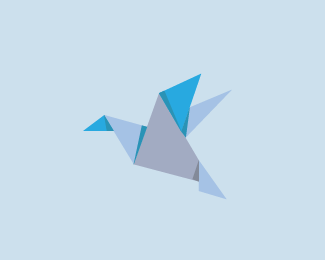 Origami Bird Logo - Origami Bird Logo Designed by WestDesign | BrandCrowd
