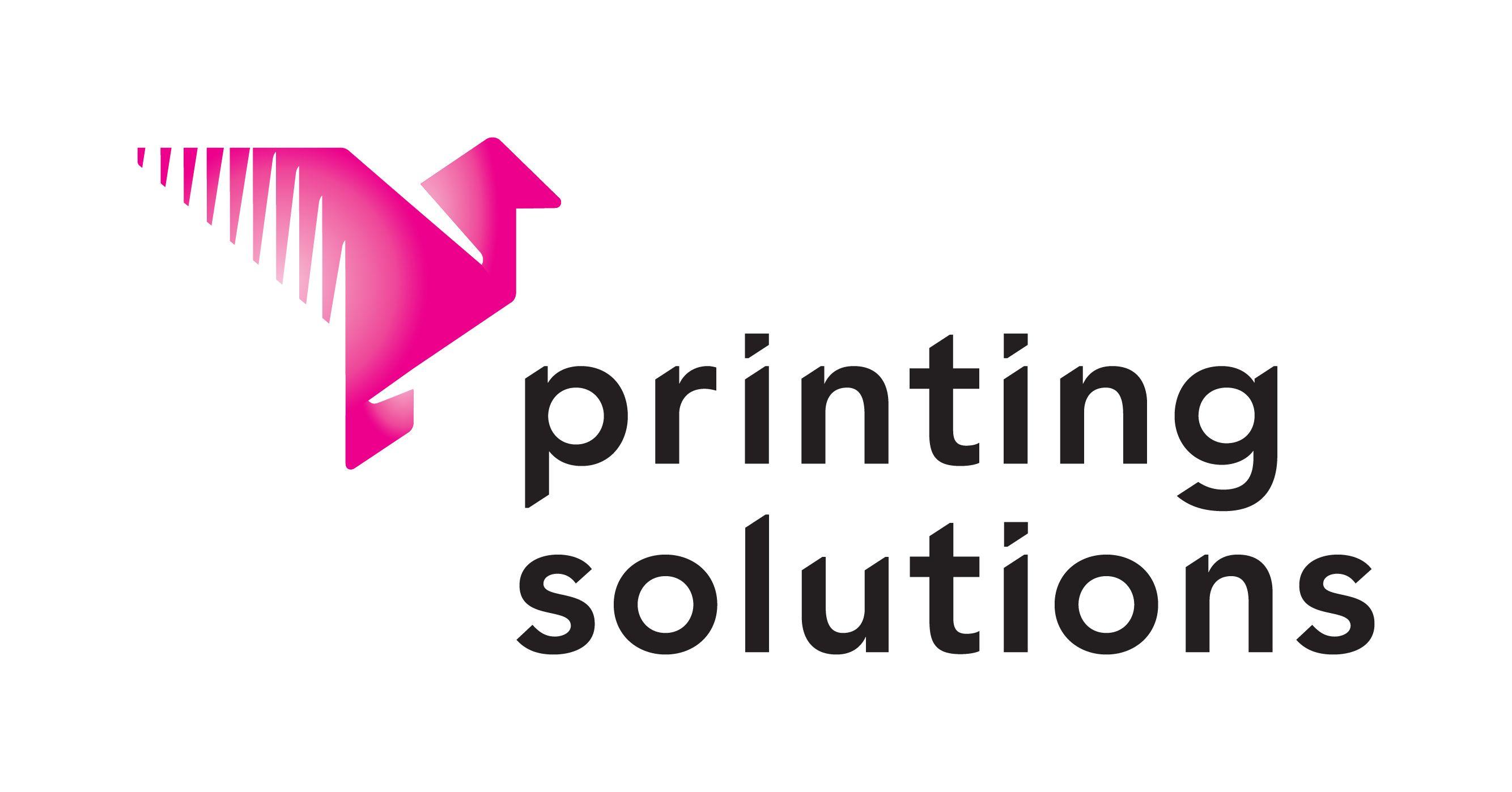 Printing Solutions Logo - printing-solutions-origami-bird-logo - Hope Women's Center