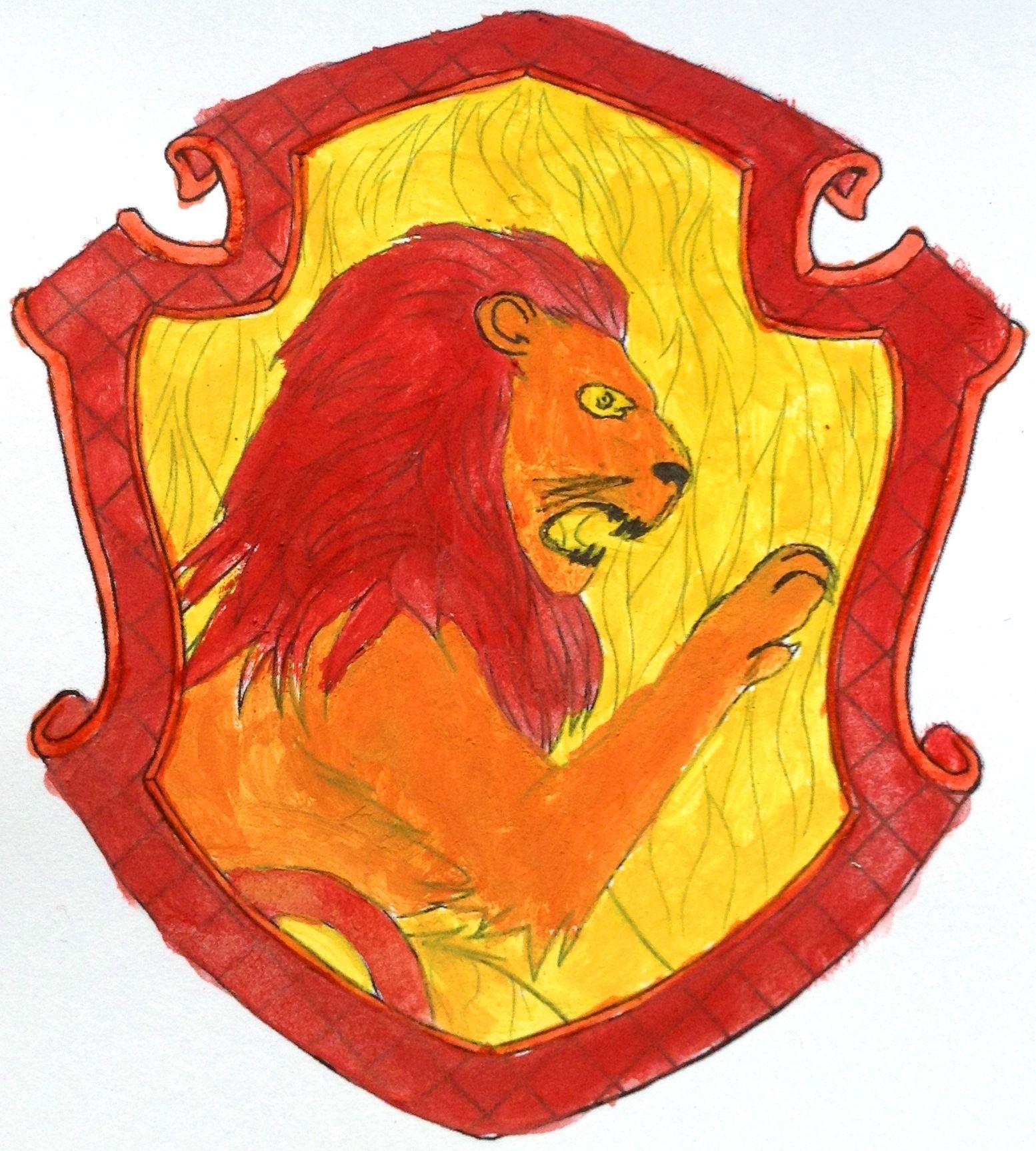 Simple Gryffindor Logo - Colour Symbolism Part 2: Hogwarts house colours redesigned | River ...