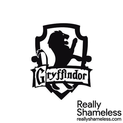 Simple Gryffindor Logo - HP Gryffindor Crest