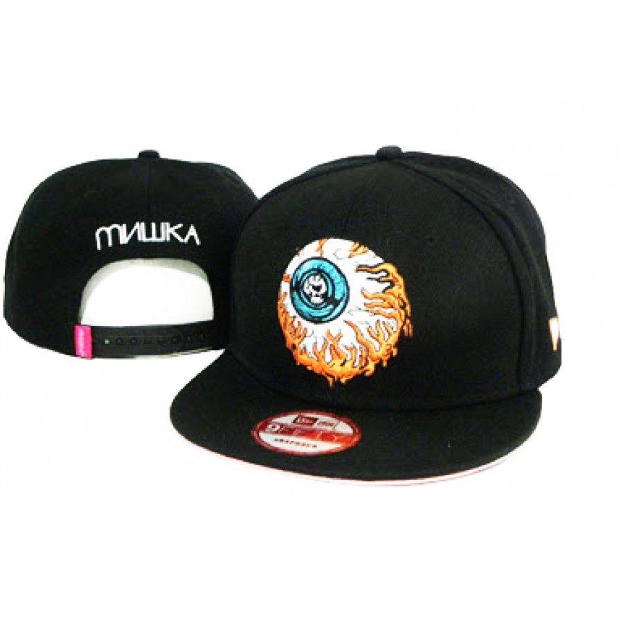Mishka Keep Watch Logo - Mishka Keep Watch Snapback Hat (Black)