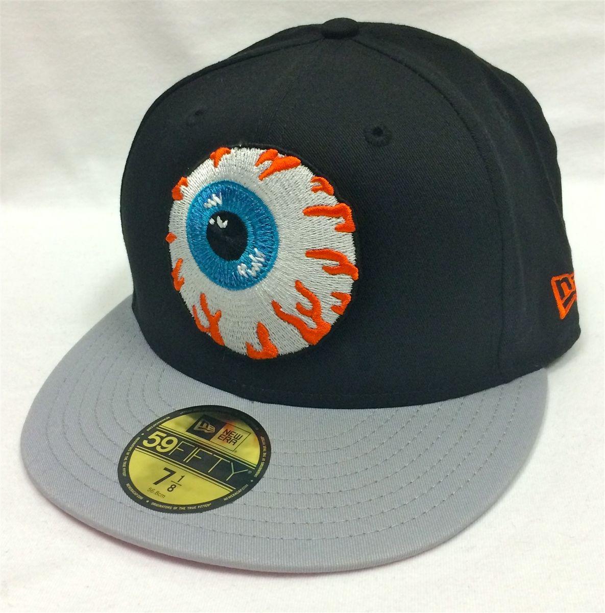 Mishka Keep Watch Logo - New Era 59Fifty Mishka Keep Watch Black & Gray Fitted Cap