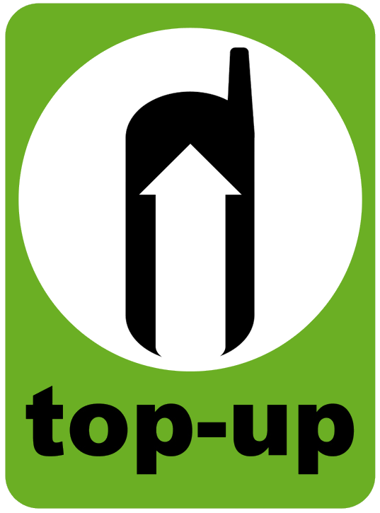 Top Green Logo - Topping-Up on PAYG: Minimum Top-Up & Available Methods