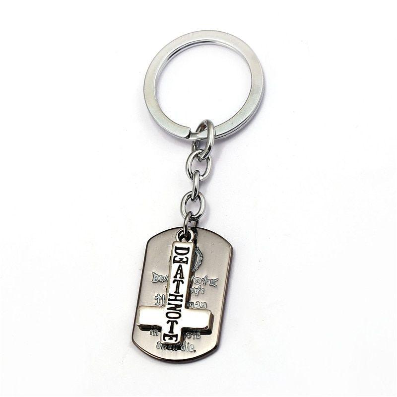 Double L Logo - Death Note Key Chain Double L Logo Dog Tag. Anime Crazy Store