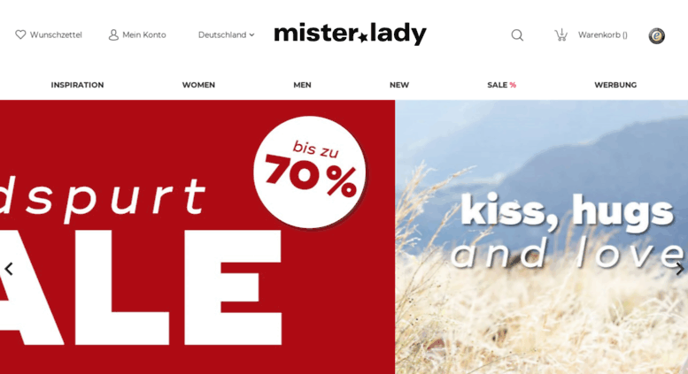 Mister Lady Logo - Access mister-lady.com. Young Fashion & aktuelle Styles gibt's bei ...