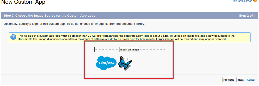 Salesforce.com Logo - replace cloud logo with custom logo Developer Community