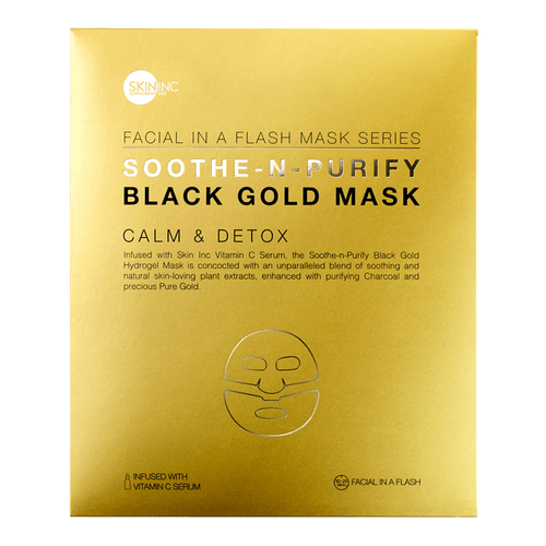 Skin Inc Logo - Buy Skin Inc Soothe N Purify Black Gold Mask